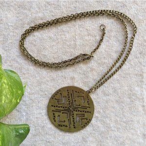 ✨B2G1✨ Aztec Inspired Boho Pendant Necklace